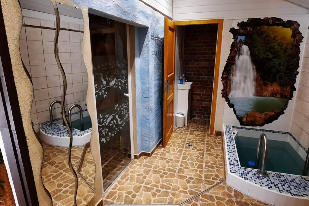 Bungalow Mit Sauna In Einer Ruhige Wald Lage. Grossnaundorf Εξωτερικό φωτογραφία